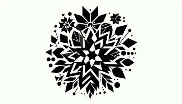 Download Geometric Abstract Floral Shapes - Shape Collection