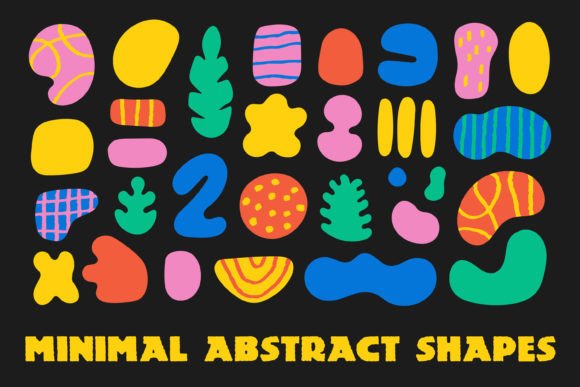 Download 30 Minimal Abstract Shapes - Shape Collection