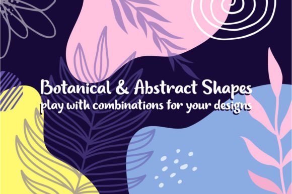 Download Botanical and Abstract Shapes - Shape Collection