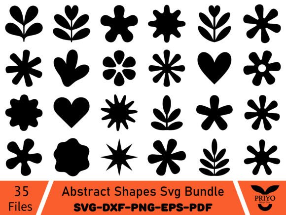 Download Abstract Shapes Svg Bundle - Shape Collection