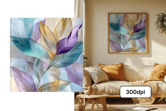 Download Abstract Floral Shapes - Dreamy Artwork - Shape Collection