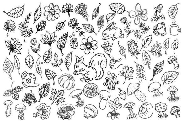 Download Outline Doodle Illustrations - Illustration Collection