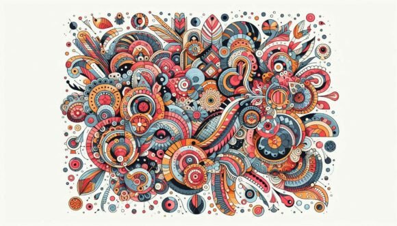 Download Abstract Shapes Pattern - Shape Collection