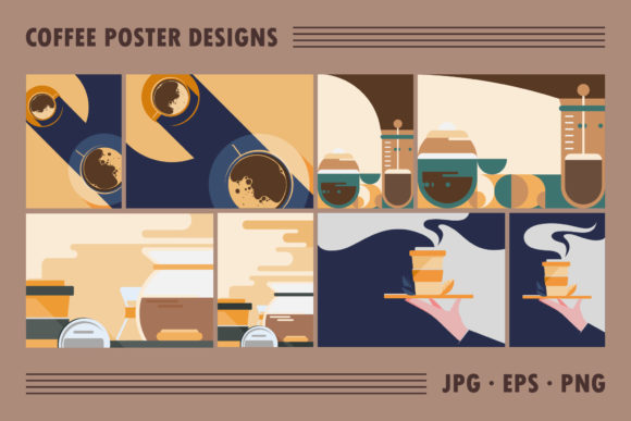 Download Collection of Coffee Poster Designs. - Coffee Collection