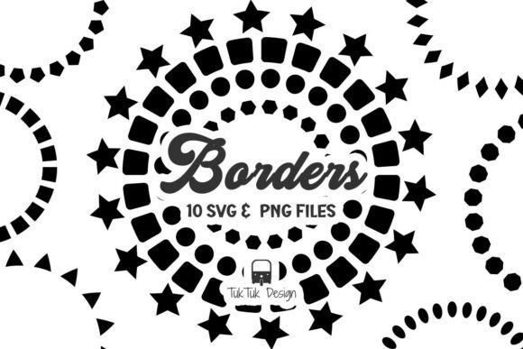 Download Geometric Shape Circle Frame SVG PNG Set - Shape Collection