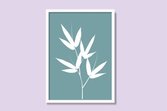 Download Natural Shapes Leaves Printable Wall Art - Shape Collection