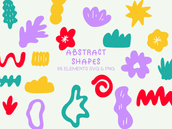 Download Abstract Shapes SVG PNG Bundle - Shape Collection